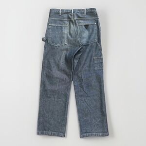 Vintage Guess Jeans Mens 32x32 Blue Baggy Carpenter Workwear Made USA 90s Pants